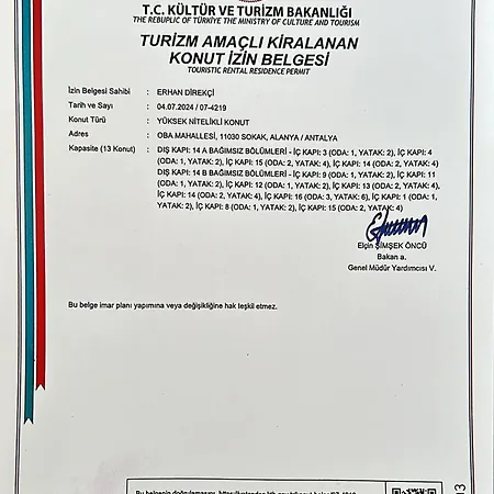 Silence Garden Apartment Alanya